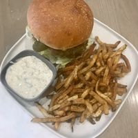 Burger & Fries at Parka Food Co. in Toronto