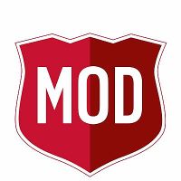 Logo at Mod Pizza in Colorado Springs
