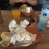 Big ol' vegan burrito. at Burrito Bar in Lima