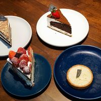 Mutcha Strawberry Cake
Tiramisu NT100
Vegan Chocolate Cake NT100
Lemon Tart NT90 at Veganday Cuisine in Taichung