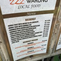   at ZZZ Warung Local Food in 