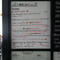 Part of the menu at You and I in Pokhara