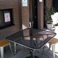 Outside table at Shiboriya 935 in Tokyo