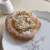 Bun with apples   at Pas Beta in Klaipeda