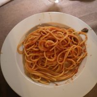 Tomatoe pasta (childs portion) at Belin Restaurante in Gran Canaria