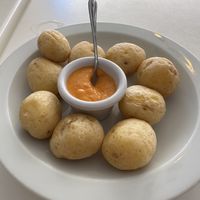 Papas arrugadas  at Belin Restaurante in Gran Canaria
