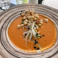 Gazpacho  at Belin Restaurante in Gran Canaria