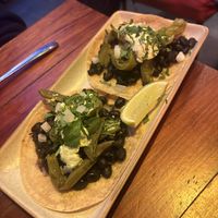 Black bean tacos   at Bodega Underground in Melbourne