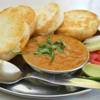 Pav Bhaji at Rameshwaram - New Rd in Kathmandu