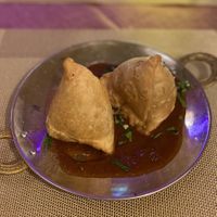 Samosas   at India Express in Berlin