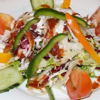 salat at India Express in Berlin