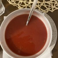 Beet soup  at Alanda in Banska Bystrica