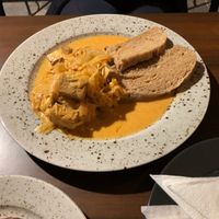 Segedín s tofu at Alanda in Banska Bystrica