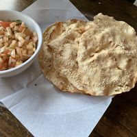 Pappadams   at Indian Kitchen in Golden