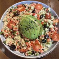 Mediterranean Quinoa Salad   at The Green Place in Puerto Vallarta