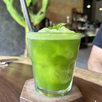 Basil mocktail  at The Green Place in Puerto Vallarta