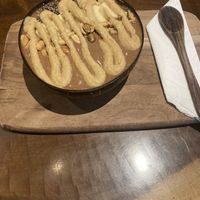 Choco monkey breakfast bowl  at The Green Place in Puerto Vallarta