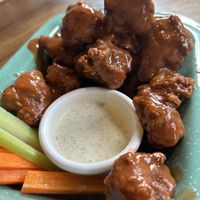 Cauliflower wings   at The Green Place in Puerto Vallarta