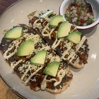Molletes!  Amazing breakfast    at The Green Place in Puerto Vallarta