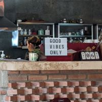 Good vibes only :-) at The Green Place in Puerto Vallarta