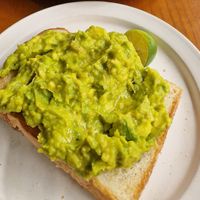 Avocado toast at Lifted Coffee & Brunch in Hanoi