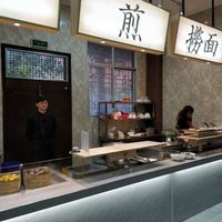 Noodles and rice station at WuGuanTang WanYuanZhai in Fuzhou