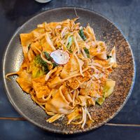 Noodles with tofu and peanut sauce at miss mai in Dortmund