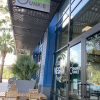 Entrance at Organic Junkie in Corona