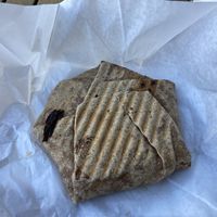 Jackfruit Crunchwrap at Organic Junkie in Corona