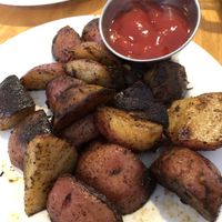 Seasoned homefries at Iron Roost in Ballston Spa