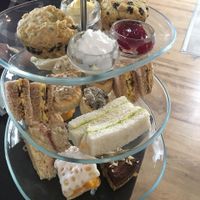 Epic vegan afternoon tea! at Phoenix Plant Based Eatery in Prescot