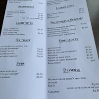 Main Menu, May 2019 at Phoenix Plant Based Eatery in Prescot