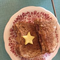 Cinnamon P B and J at North Star Diner in North Bay