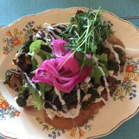 Mushrooms on Toast at North Star Diner in North Bay