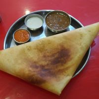 Masala dosa at Shree Krishna Sweets in Kathmandu