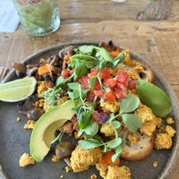 Tofu scramble   at Vanilla Food in Noosaville