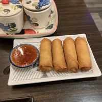 springrolls  at Samata Vegan House in Hollywood