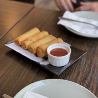Spring rolls  at Samata Vegan House in Hollywood
