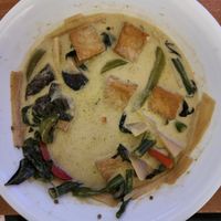 Thai green curry at Samata Vegan House in Hollywood