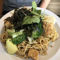 Japanese noodle at Samata Vegan House in Hollywood