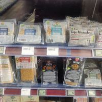 Vegan protein selection at Natural Spar in Gran Canaria