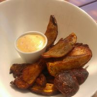 sweet potato wedges at Whole Earth Cafe in Cape Town