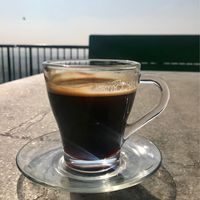 Cafe Americano at Kopan Canteen in Kathmandu