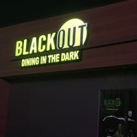   at BLACKOUT Dining in the Dark in Las Vegas