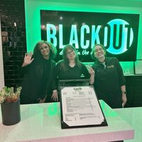 Friendly staff  at BLACKOUT Dining in the Dark in Las Vegas