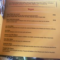   at Addis in Cape in Cape Town