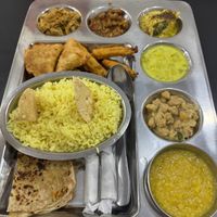 Vegan Thali at Nagalingam's Bhavan in Kandy