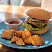 Beyond Burger at Cali Cafe in Cozumel