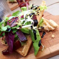 Avocat Waffle at Coeur d' Artichaut in Avignon