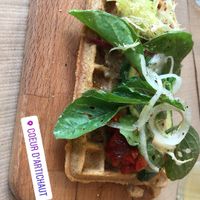 Gaufre Vegan  at Coeur d' Artichaut in Avignon